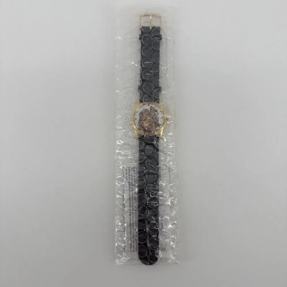 Disney The Lion King Watch Leather Mufasa Simba 1994 Timex Kodak Promo-Instruct